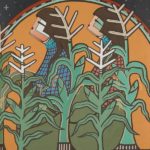 Milland Lomakema (Dawakema, Hopi), Corn Maidens, 1975
