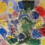 Andre Masson, La Montagne Sainte Victoire, 1948