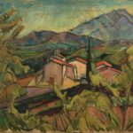 Andre Masson, Le couvent des Capucins à Céret, 1919