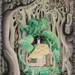 Kay Nielsen, graphite; illustration from Hansel and Gretel and Other Stories, 1924