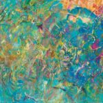 Larry Poons, Open E, 2018