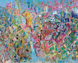 Larry Poons, Swanno Mt., 2005