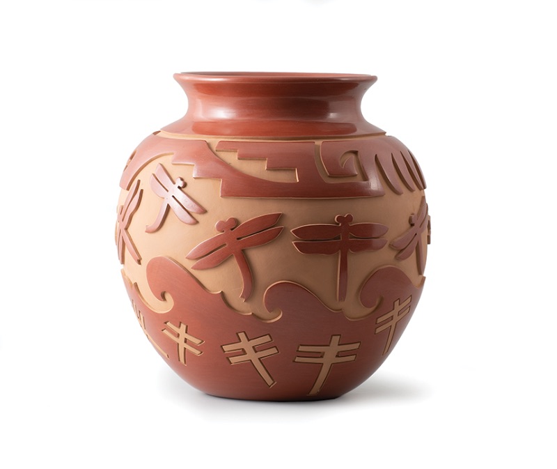 Autumn Borts-Medlock (Santa Clara), Dragonfly Pot, n.d.