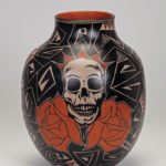 Lisa Holt (Cochiti) and Harlan Reano (Kewa/Santo Domingo), Skull Jar, 2012