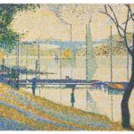 Bridget Riley, Copy after ‘Le Pont de Courbevoie’ by Georges Seurat, 1959