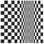 Bridget Riley, Movement in Squares, 1961.