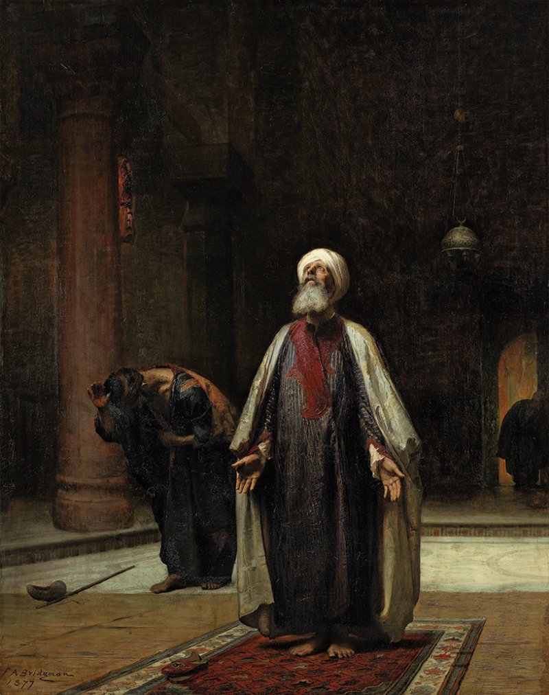 Frederick Arthur Bridgman, The Prayer, 1877