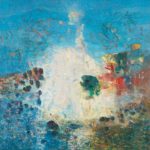 Abdallah Benanteur (Algeria), To Monet, Giverny, 1983