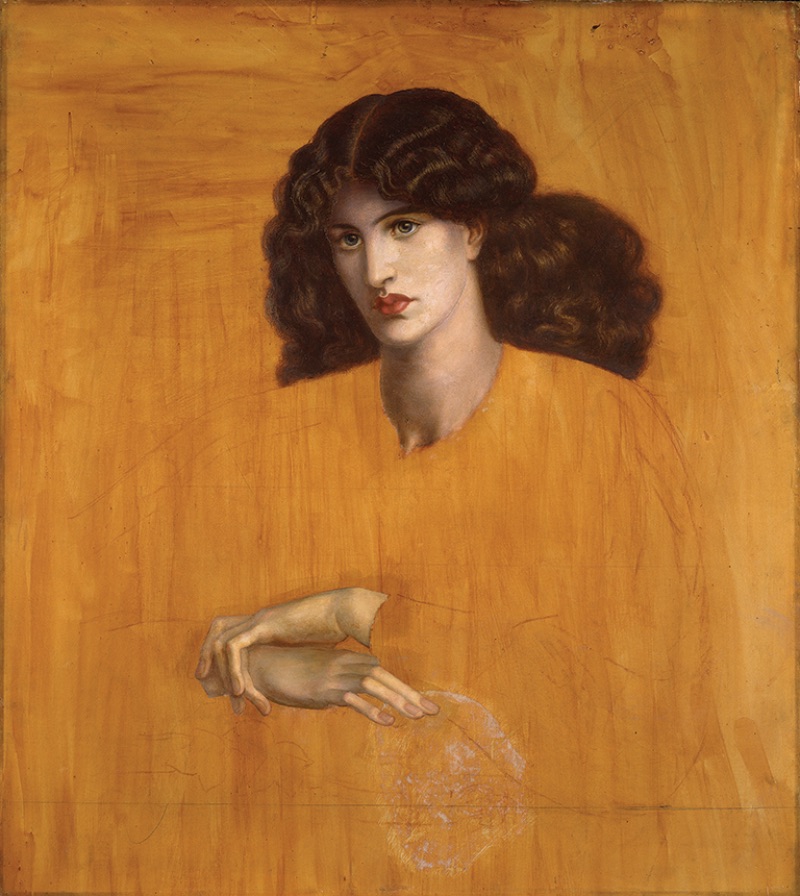 Dante Gabriel Rossetti, La Donna della Finestra, 1881