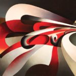 Tullio Crali, The Forces of the Bend (Le forze della curva), 1930