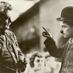 Granville Redmond and Charlie Chaplin, ca. 1918