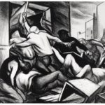 Will Barnet, Conflict, 1934