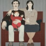 Will Barnet, New England Family, 1984
