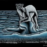 Judy Chicago, Stranded, from the series “The End: A Meditation on Death and Extinction”, 2016