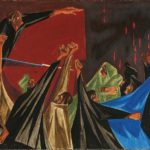 Jacob Lawrence, ... is life so dear or peace so sweet as to be purchased at the price of chains and slavery? —Patrick Henry, 1775, Panel 1, 1955