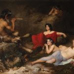 Andrea Groll, Pan and the Dryads, 1898
