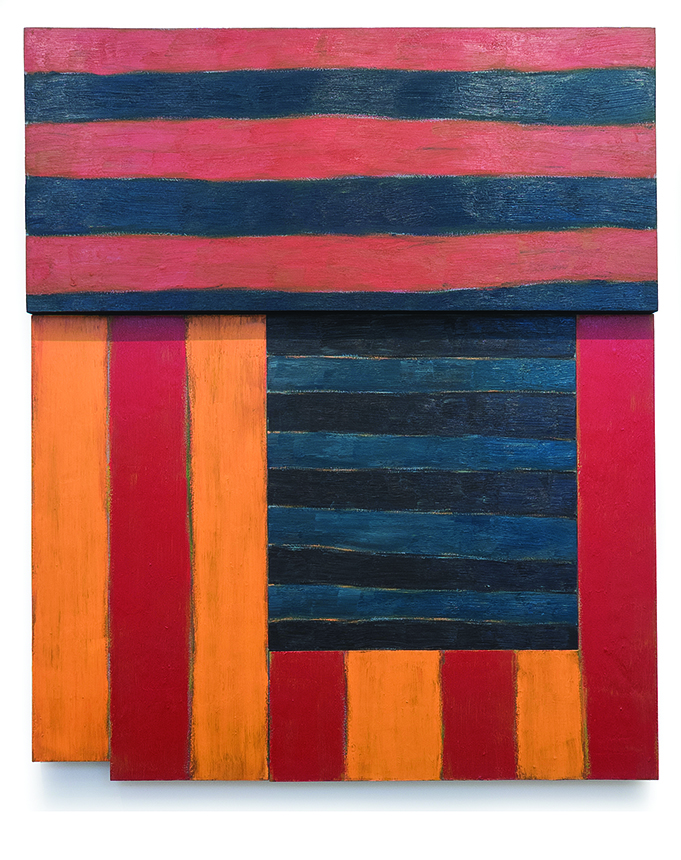 The Fall, 1983, oil on canvas, 294.6 x 245.4 x 19.1 cm.
Philadelphia Museum of Art, Gift of Jeffrey H. Loria, 2017. All images © Sean Scully